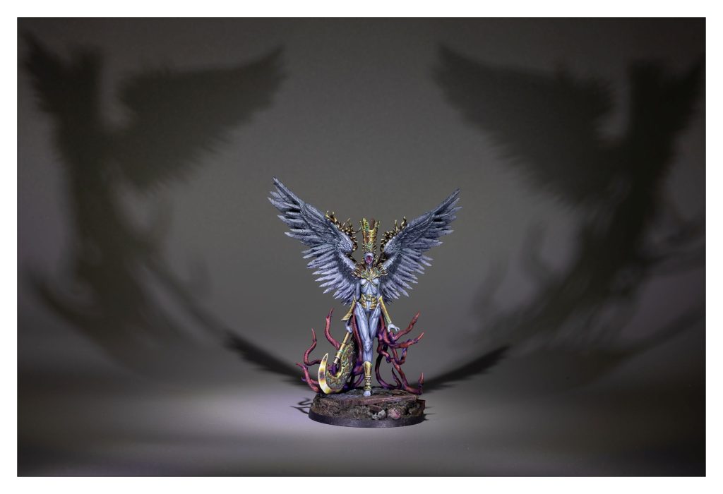 Zarael, the Faceless Queen (printed at 60% scale, 1/13 sek, F/13, 186 mm, 100 ISO)